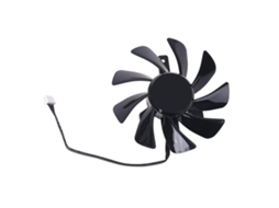 T129215su Rx 570 470d Gpu Cooler Ventilador De Placa De Vídeo Para Substituição Do Sistema De Resfriamento Gráfico Sapphire Radeon Itx