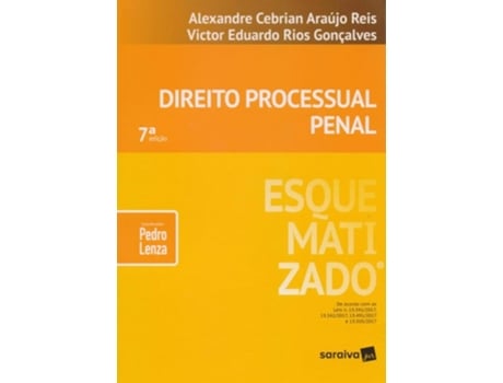 Livro Direito Processual Penal Esquematizado - Saraiva de Alexandre Cebrian Araújo Reis (Português do Brasil)