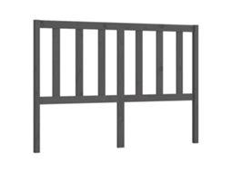 Bed Headboard, Bed Headboards Vidaxl Cinzeto Madeira De Pinho (126 X 100 Cm)