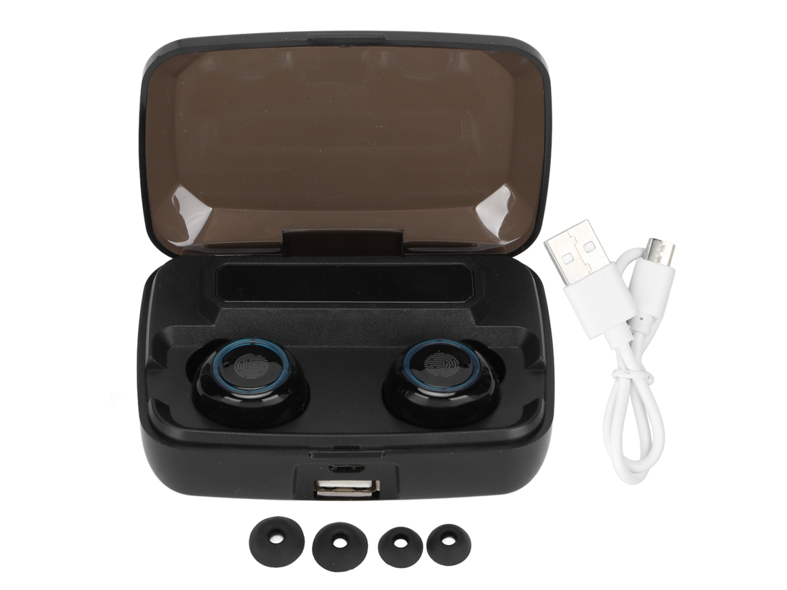 Fones de Ouvido Bluetooth LAXISCREED com Estojo de Carregamento e Redução de Ruído