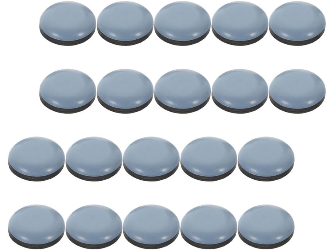 Didiseaon Conjunto De 20 Peças Deslizadores Adesivos Ptfe Para Eletrodomésticos Cozinha, Almofadas Antiderrapantes Para
