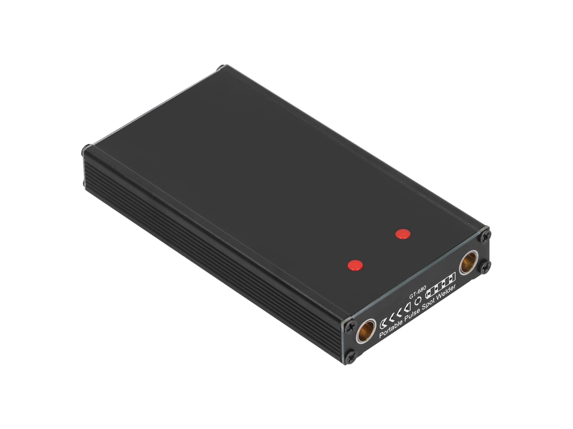 Máquina de solda por pontos portátil mini GT-680 para projetos DIY em liga de alumínio à prova de chamas
