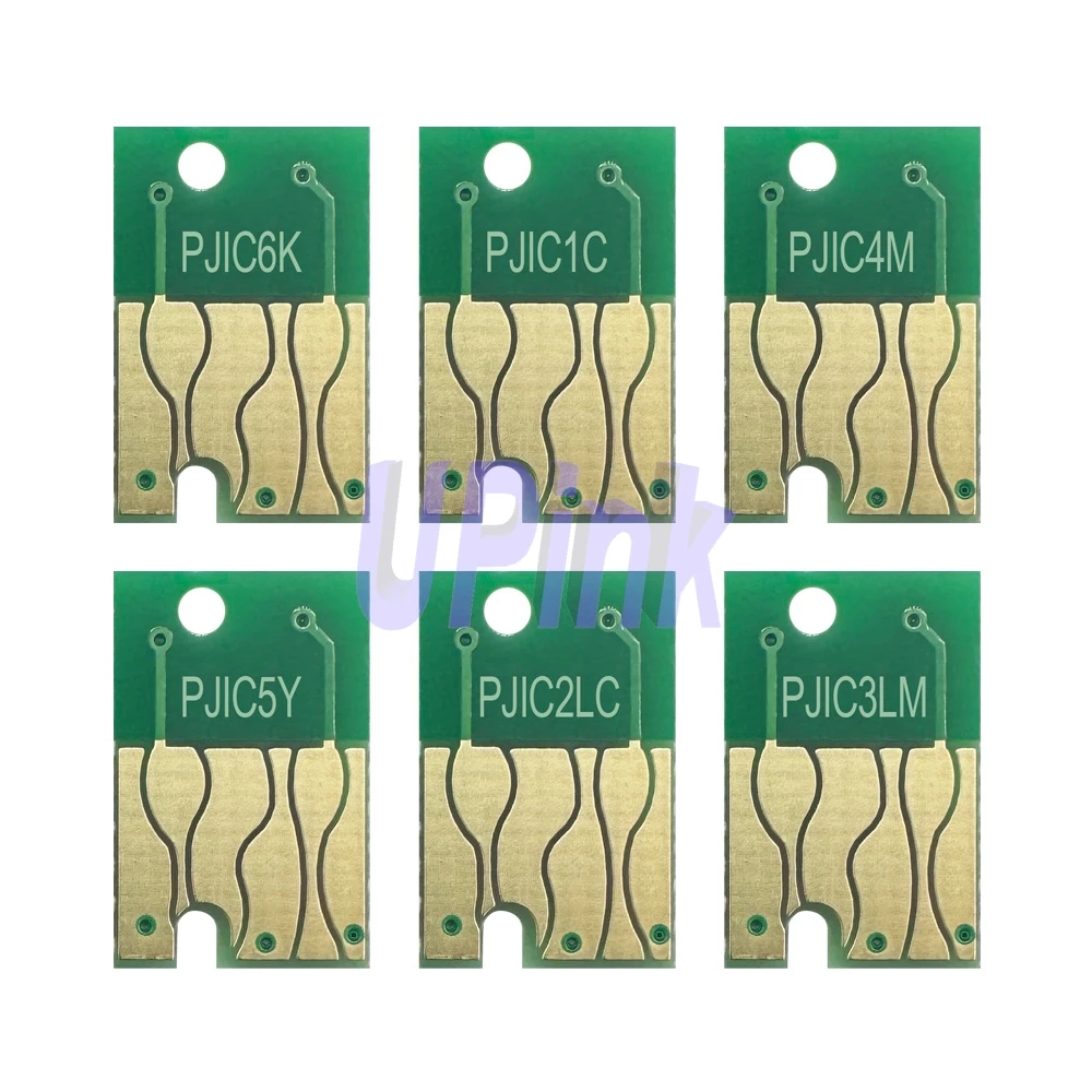 6 Cores Chip Pp100 Para Epson Pp-100 Pp100 Pp50