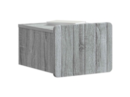 Gabinete de Canto com Gaveta Sonoma Cinzento MAISON EXCLUSIVE