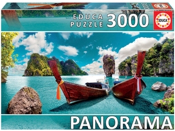 Puzzle EDUCA 3000 Phuket Tailândia Panorama (Idade Mínima: 12 Anos - 3000 Peças)