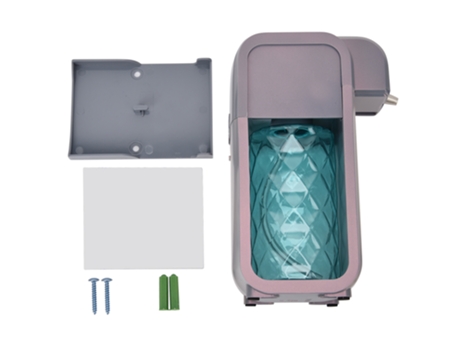 Dispensador Automático Sem Toque 300ml Para Sabonete Espuma, Loção, Sanitizante, Casa Banheiro Aiailikill (vermelho Brilhante)