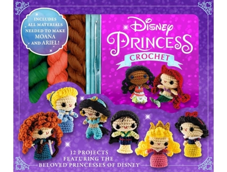 Livro Disney Princess Crochet de Editors of Thunder Bay Press (Inglês)