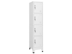 Locker Cabinet, Locker Cabinets Vidaxl Cinzeto Aço (n/a)