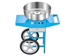 Máquina De Algodão Doce Com Carrinho Succebuy 1000 W 819 X 520 X 855 Mm Azul