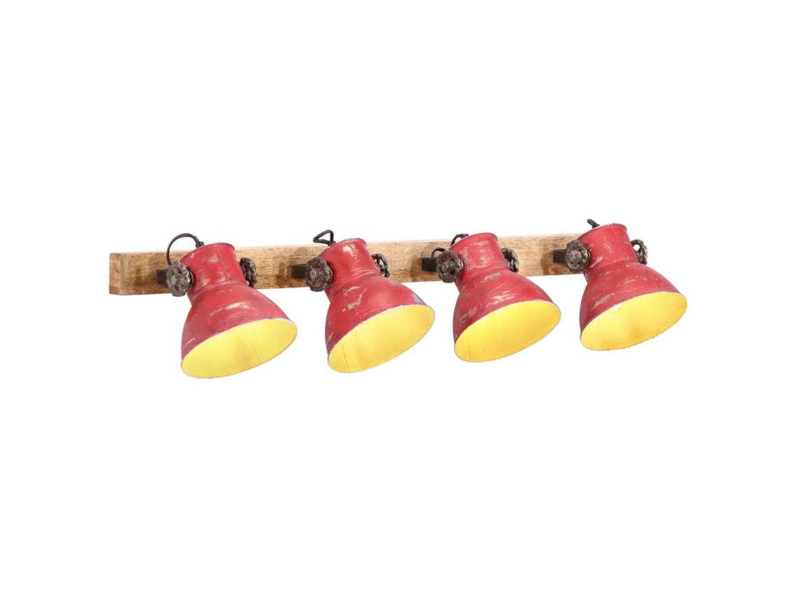 Wall Lamp, Wall Lamps Vidaxl Vermelho Ferro (n/a)