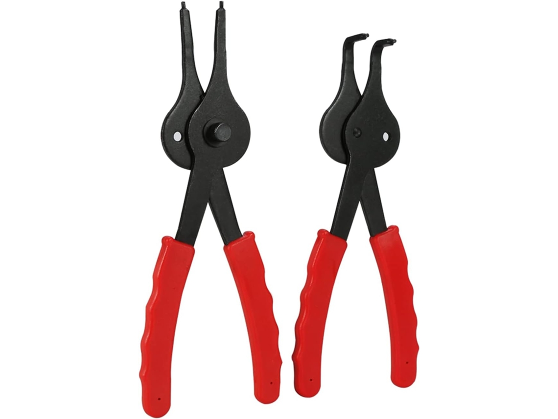 Conjunto De Alicates Para Anéis De Retenção Internos E Externos Da Universal Mechanics - Alicate