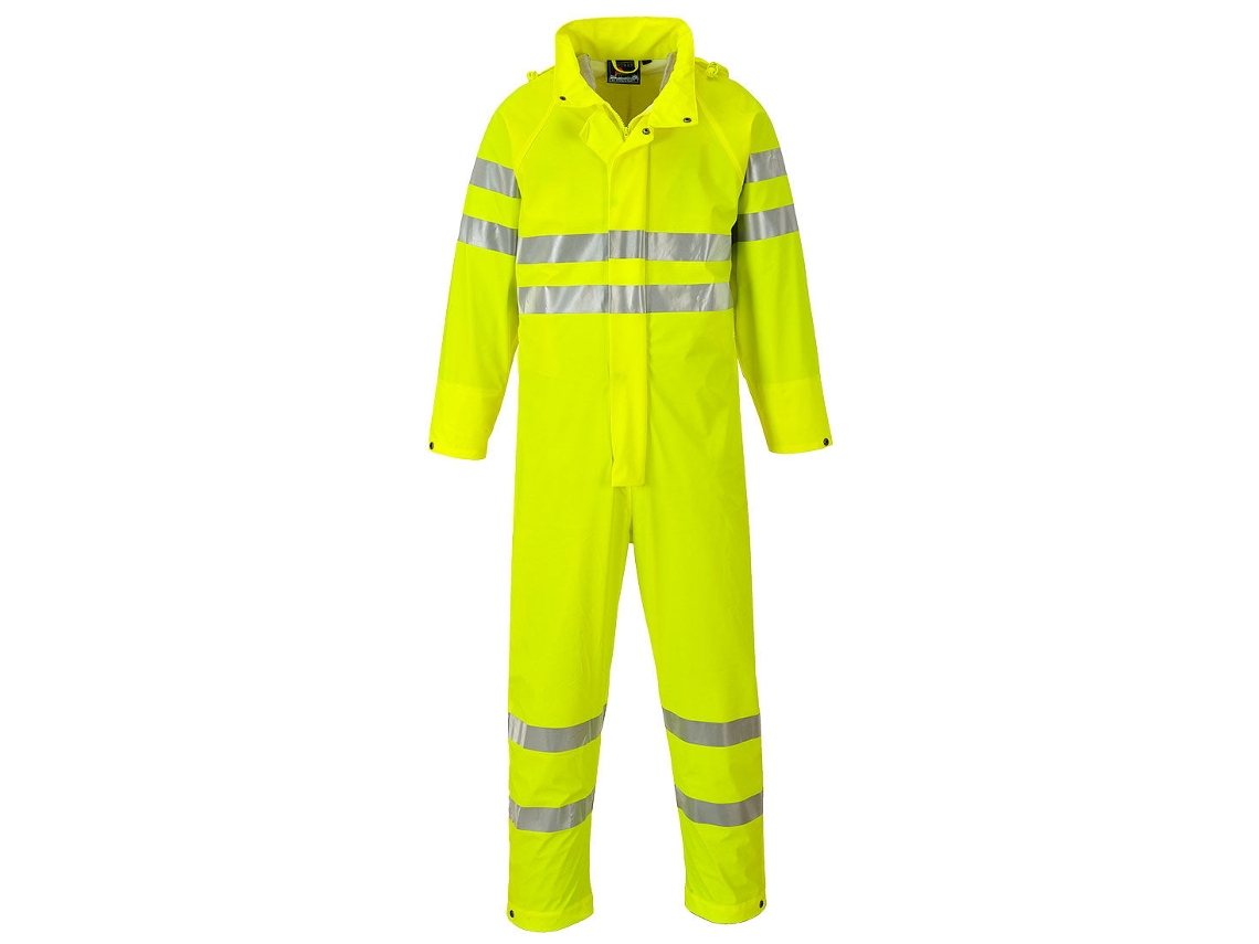 Macacão De Alta Visibilidade Sealtex Ultra Rain Laranja / Xxl