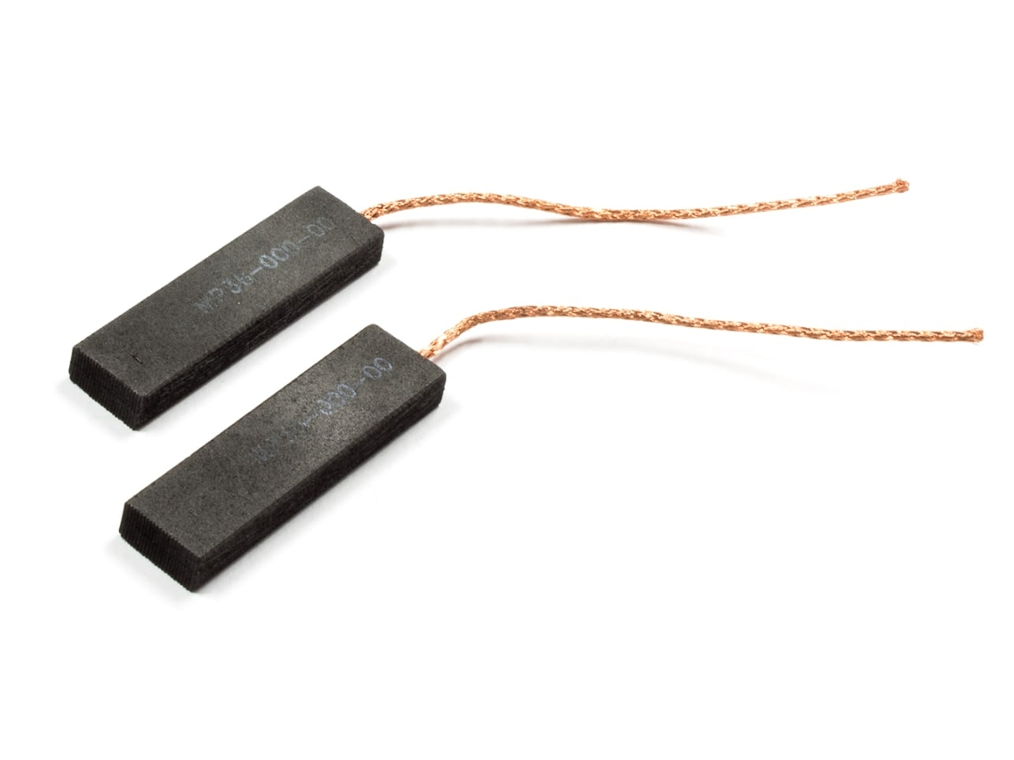 Escova de Carvão 2 Unid. Sandwich 5x12,5x42mm para Máquina de Lavar Roupa Car052un