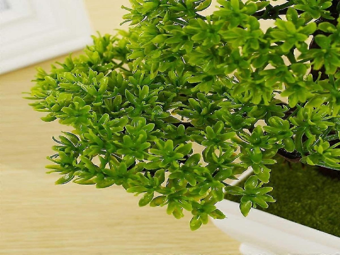 Bonsai Artificial - Plástico/resina, 20 Cm - Para Interiores E Exterior | Lurelia