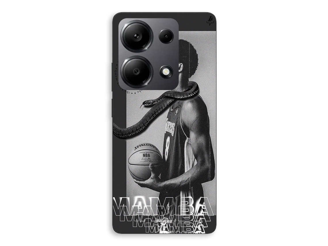 Capa Para Xiaomi Redmi Note 13 Pro 4g Kobe Bryant Nba Black Mamba Mentality Maniacase