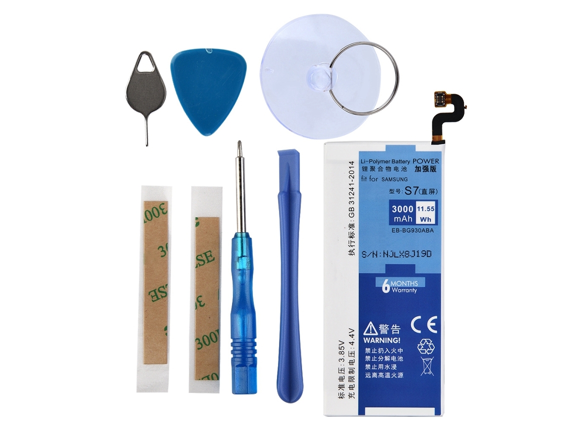 Bateria LAXISCREED Samsung S7 de Alta Capacidade