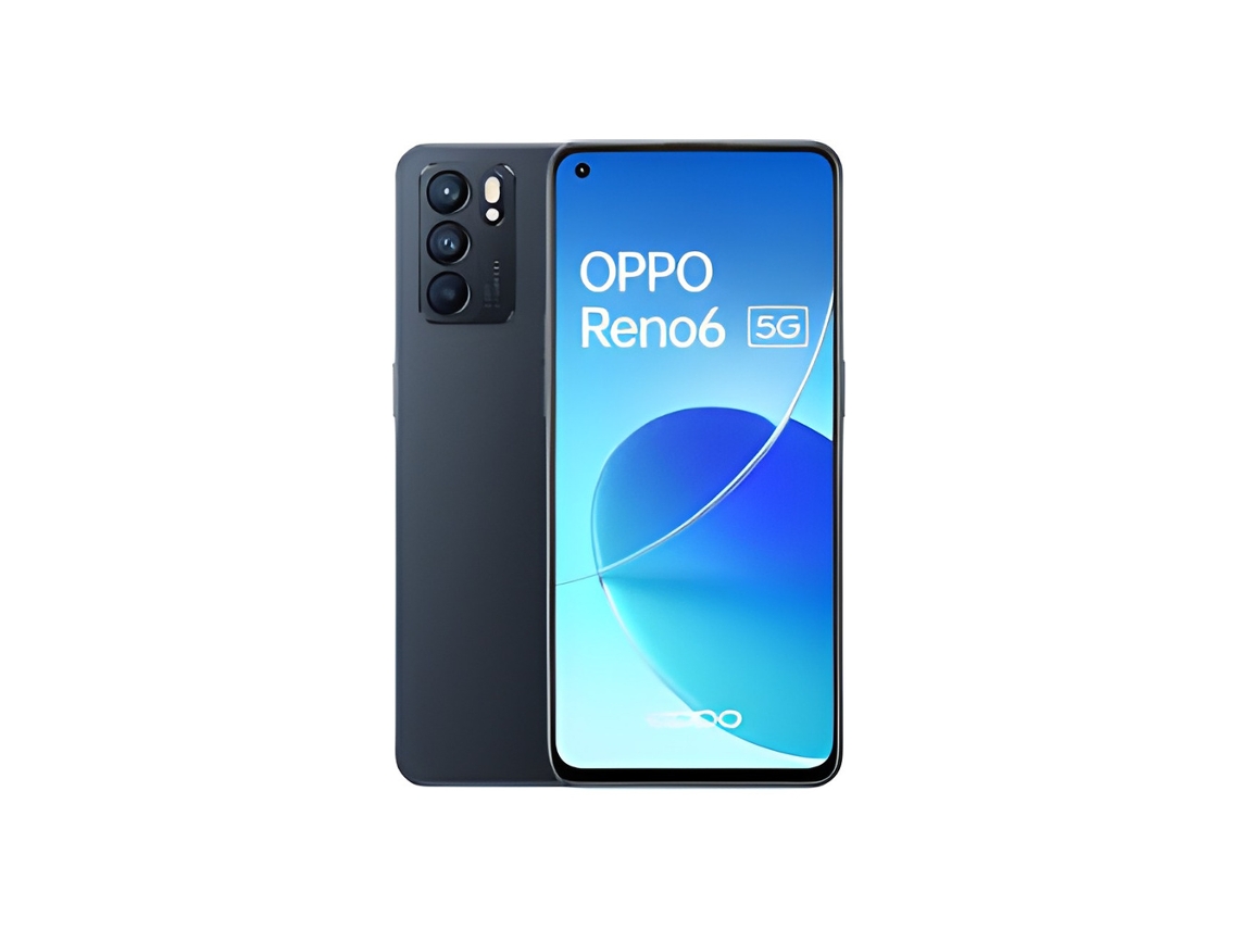 Oppo Reno6 5g 128gb / Preto / Recondicionado Sinais De Uso