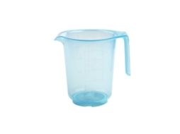 Medidor Com Escala, De Plástico, 500 Ml, Azul