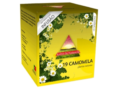 Infusão Nº19 Camomila Saquetas RAÍZES DA NATUREZA