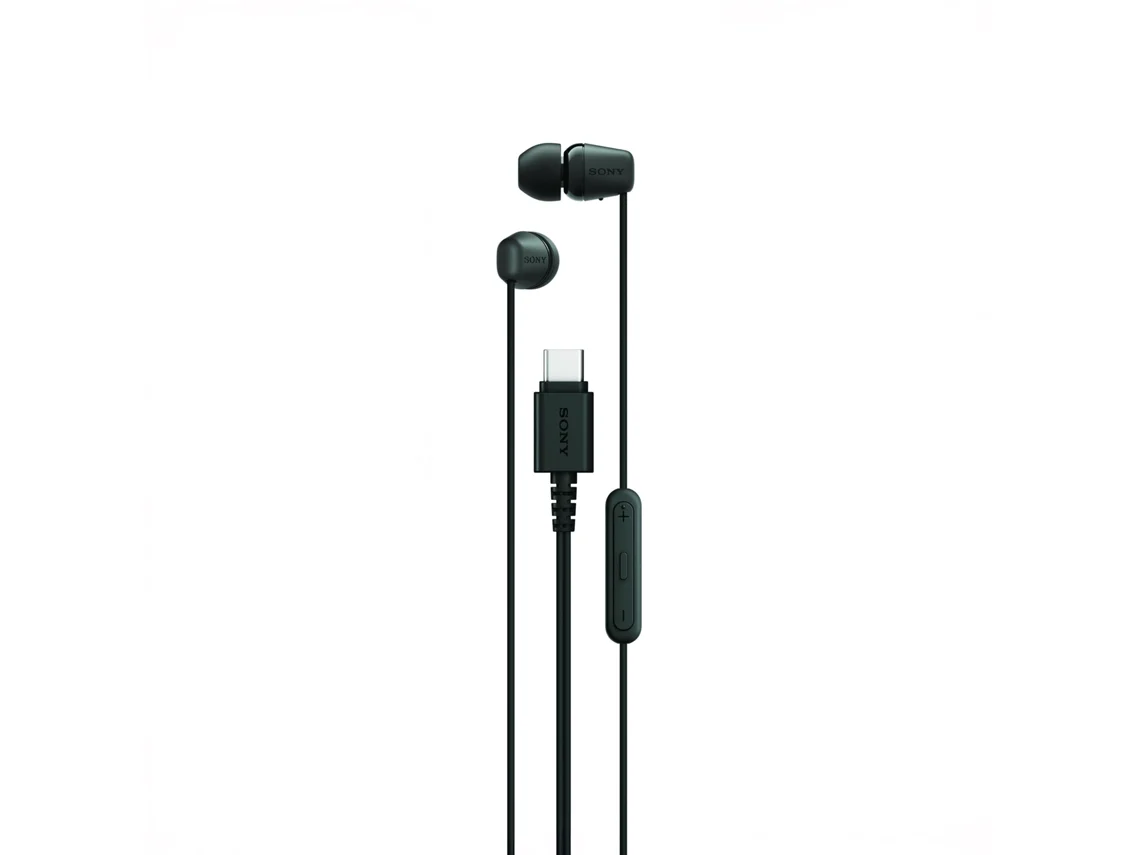 Auriculares com Fio SONY IER-EX15C B (Outlet Caixa Aberta - In Ear - Microfone - Preto)