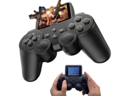 Console Portátil Retrô com 520 Títulos Clássicos, Preto AQUAFORGE