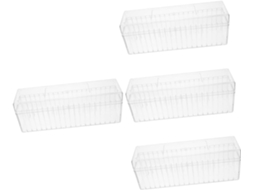 Conjunto De 4 Caixas Organizadoras Transparentes Para Moedas, Ideais Para Coleções.