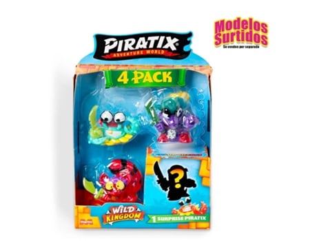 Wild Kingdom Four Pack Piratix