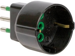 Adaptador de Viagem FANTON 82121 IT Preto