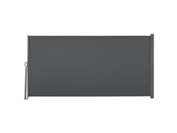 Toldo Lateral Retrátil, 3 X 1,6 M, Metal, Poliéster Impermeável, Cinza ESSÊNCIACASA