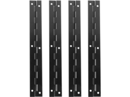 Conjunto De 4 Dobradiças Ferro Para Caixas Joias E Madeira, Com Fechamento Seguro E Fácil Instalação, Ideais Para
