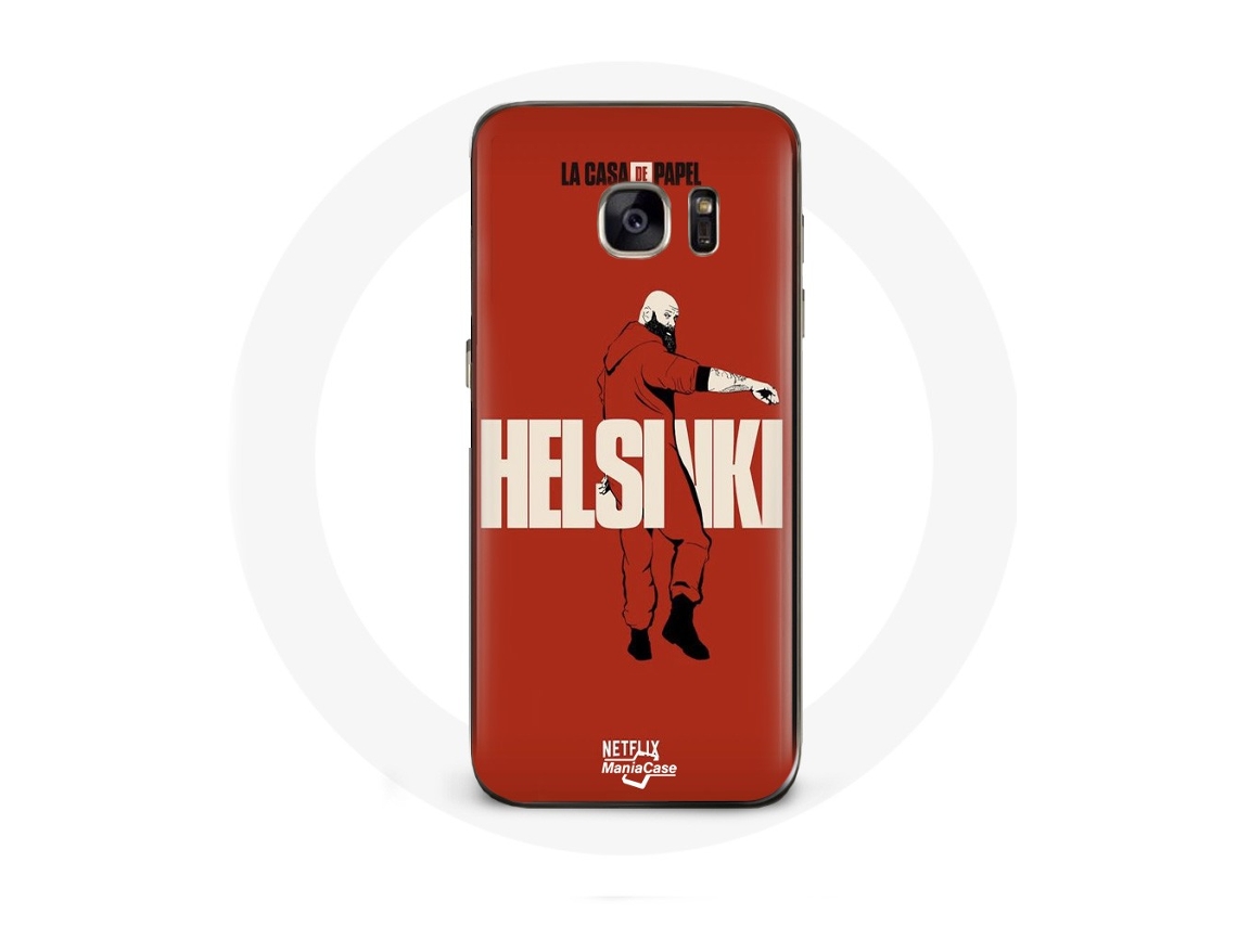 Capa para Samsung Galaxy S6 Edge La Casa De Papel Helsinki