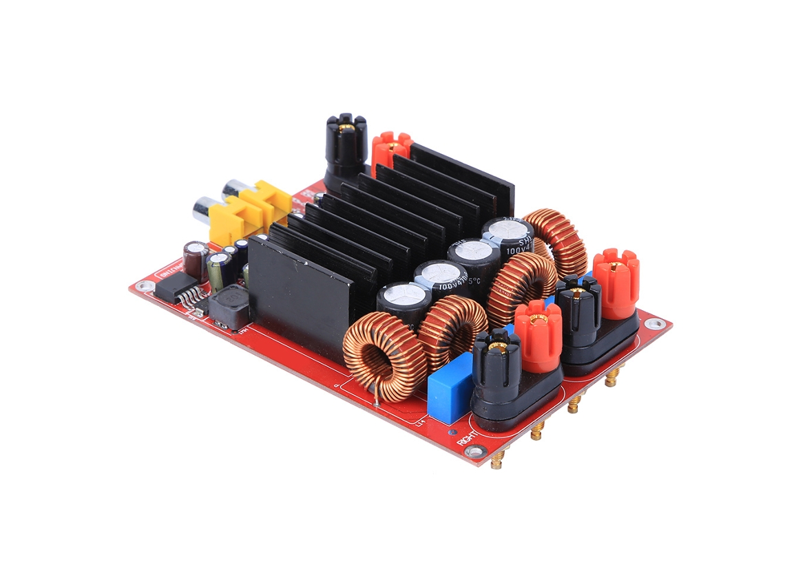 Laxiscreed Amplificador De Áudio Digital 300w + 300w – Energia Dc 40-48v Para Som Potente
