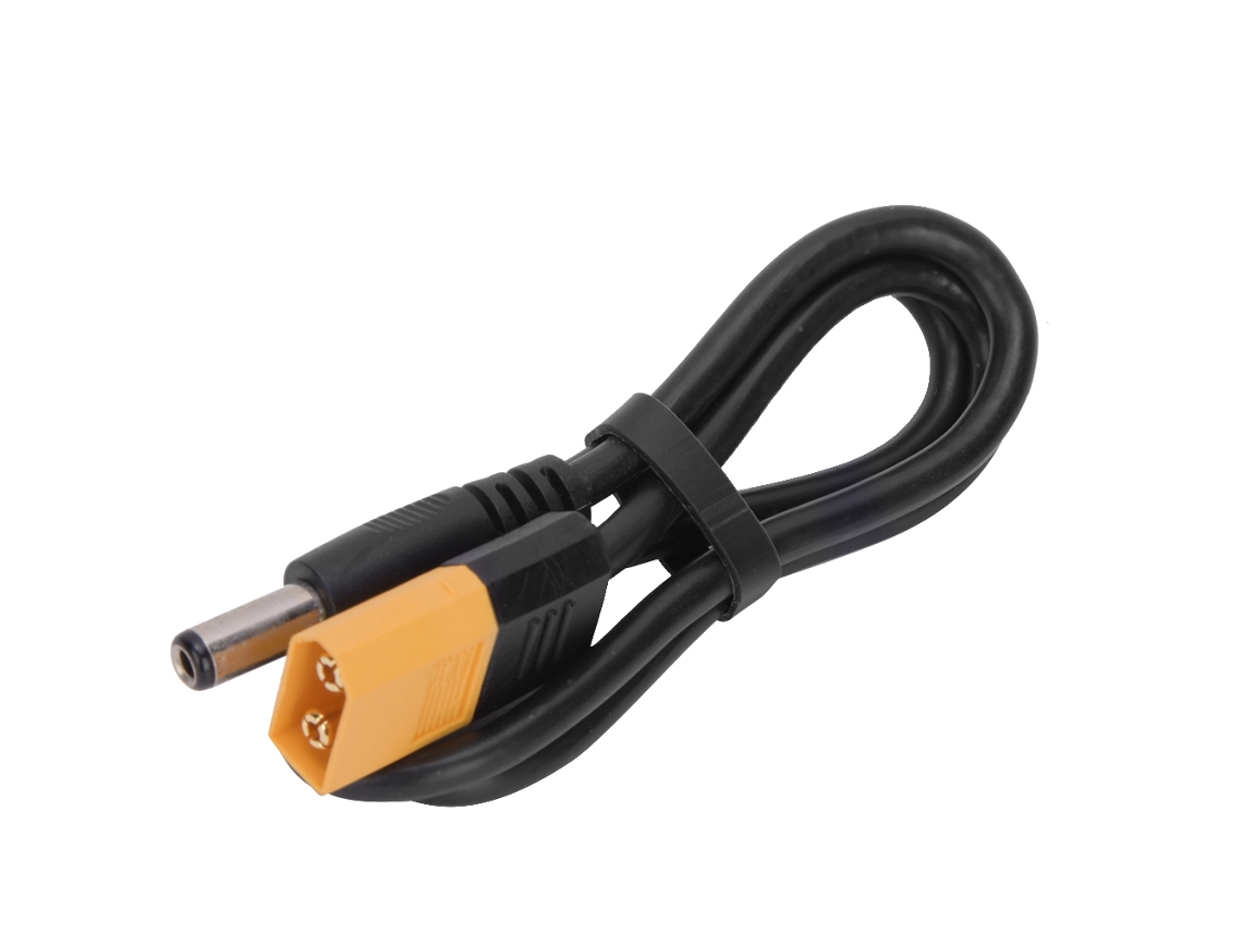 Laxiscreed Adaptador Xt60 Para Dc5525 Macho, Compatível Com Ferro De Soldar Ts100