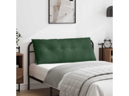 Vidaxl Travesseiro Para Costas Verde Selva 120 X 50 Cm