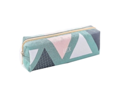 Conjunto De 3 Estojos Simples Para Lápis, Bolsa Maquiagem E Cosméticos, Carteira Escolar Estudantes Aquaforge