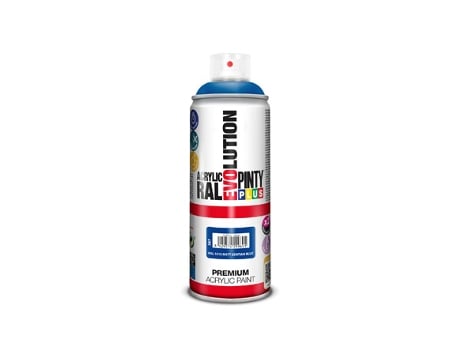 Tinta em spray Pintyplus Evolution RAL 5010 Gentian Blue 400 ml Mate