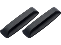 Puxador Autoadesivo Para Porta, 2 Peças, Preto, Em Pp, Para Armário