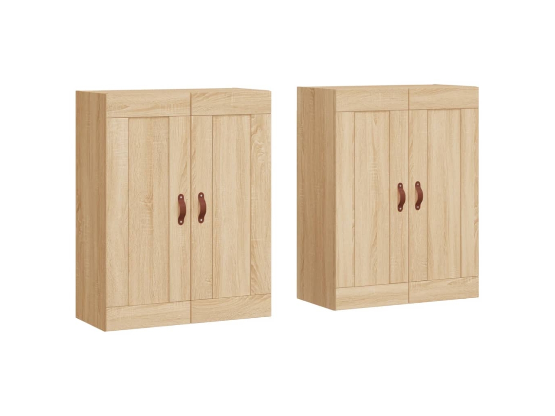 Wall Mounted Cabinet, Wall Mounted Cabinets Vidaxl Marrom Madeira Processada (n/a)