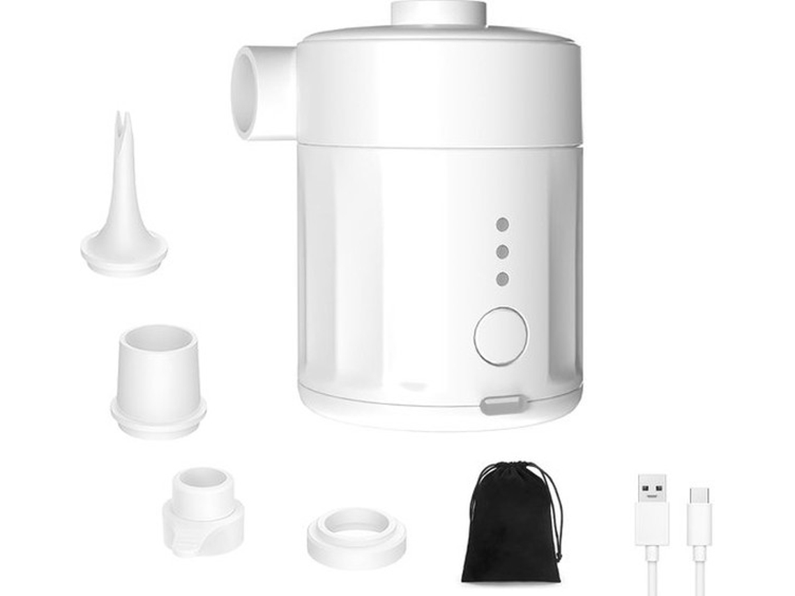 Pompa De Ar Eletrónica Portátil - Pompador Mini-vacuúmetro - 4 Fitas De Ar - Bateria Recarregável - Projeto Ultraleve - Pompador De Ar Inflável