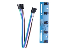 Sensor de Rastreamento Infravermelho 5 Vias TCRT5000L