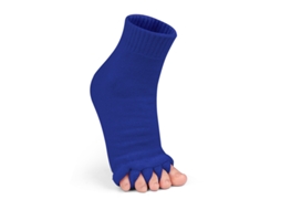 Meias Separadoras de Dedos para Mulher, Ideais para Yoga, Alívio da Dor, Melhora a Circulação HENTEN HOME 1 Par Azul royal