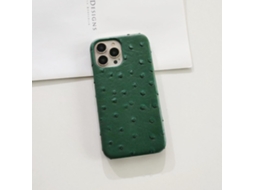 Capa Para Iphone 17 Verde Escuro Antiderrapante E Anti-queda Com Suporte Magnético De Resfriamento