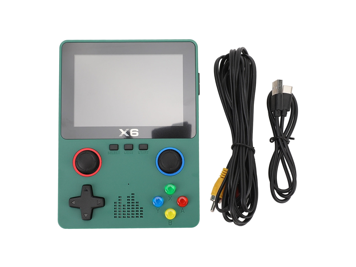Console portátil PSP emulador de arcade, com dois joysticks GBA | EOOCOO