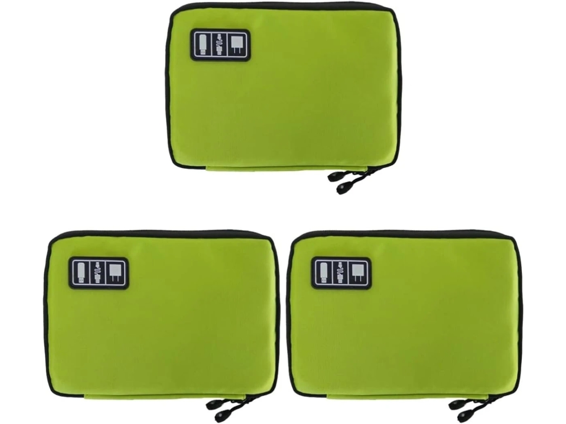 Organizador De Cabos, 3 Unidades, Usb