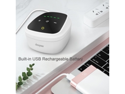 Primerox bomba de Leite Elétrica Dupla Hands Free com 2 Modos 5 Níveis e Tela Led