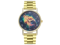 Reloj De Cuarzo Unisex Zhoulianfa Con Dial Personalizado Y Correa De Acero Inoxidable