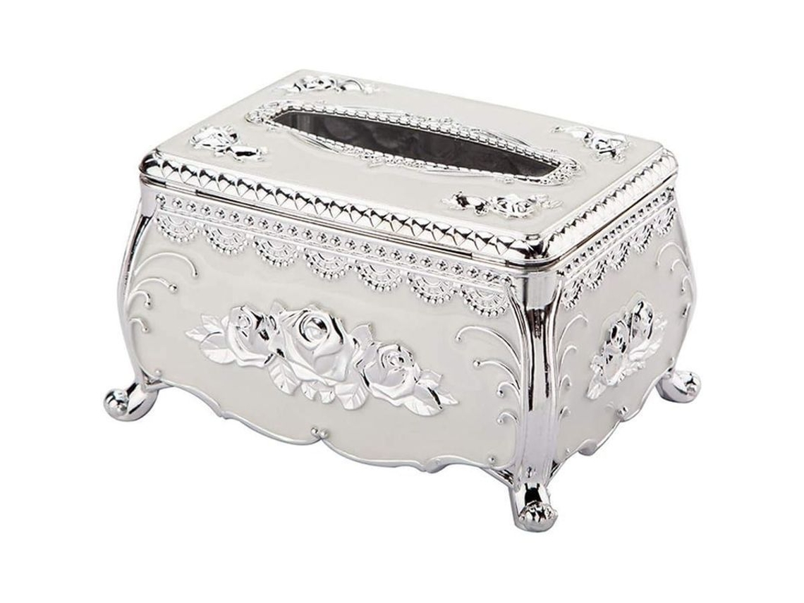 Tapa Para Caja De Kleenex De Lujo 2025, Estilo Europeo, 7.1"x4.8"x4", Para Baño, Dormitorio, Oficina Y Mesas
