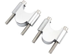 Adaptador de Elevação Guidão para Motocicleta Braçadeira Montagem Acessórios Universais 22/28mm "combinada