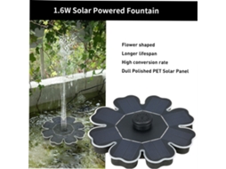 Fontaine Solaire Anself Piscina Jardim 8v 2w