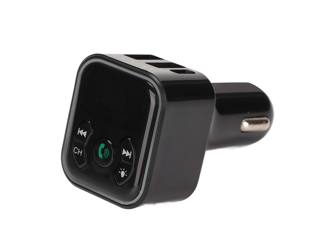 Aetheria transmissor Fm Bluetooth Hands Free Car Charger Adapter com Carregamento Usb e Estéreo para Carros